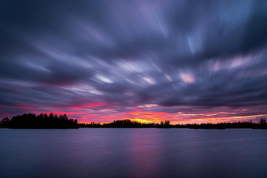Greenwood Reservoir Sunset Photograph