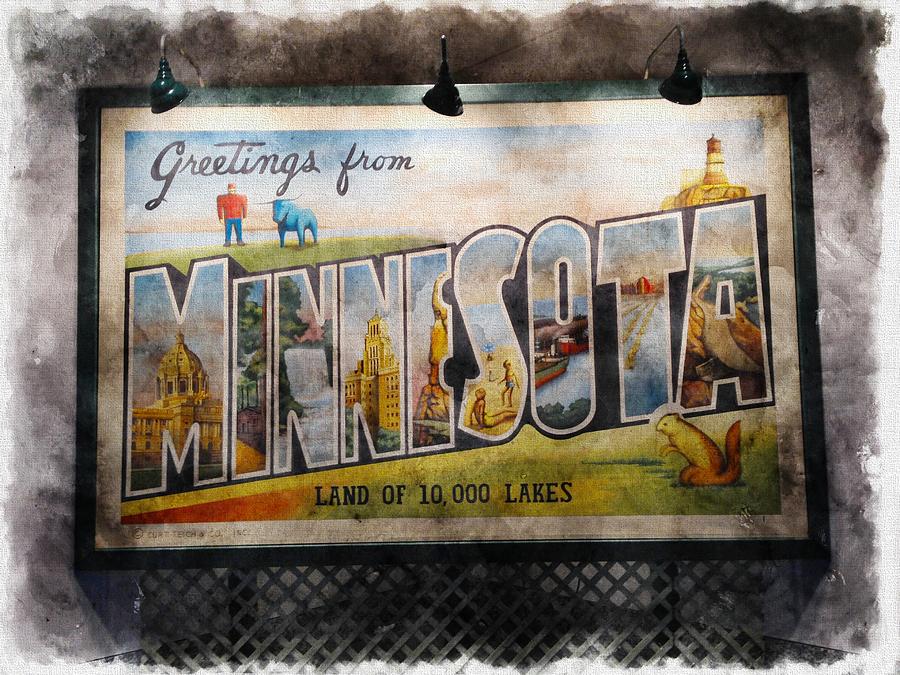 Greetings From Minnesota Photograph by Tom Reynen