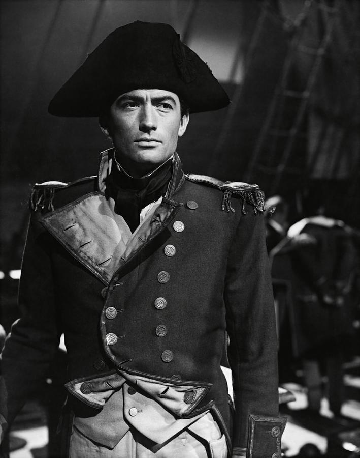 GREGORY PECK in CAPTAIN HORATIO HORNBLOWER -1951-. Photograph by Album