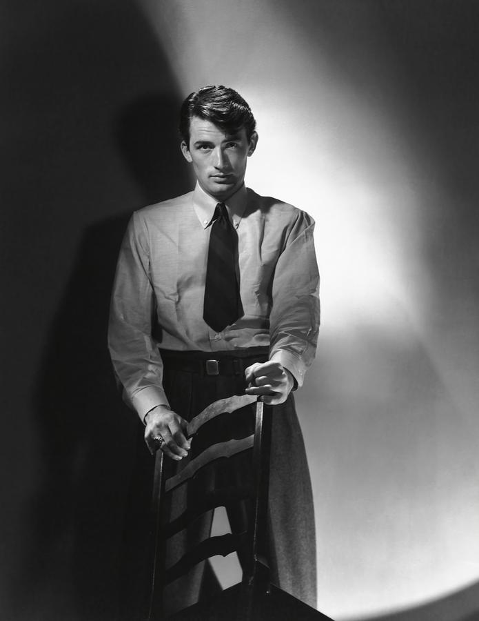 GREGORY PECK in SPELLBOUND -1945-. Photograph by Album