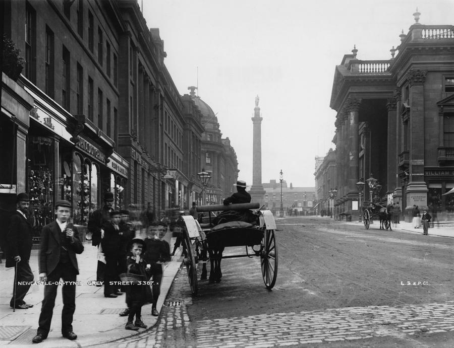Grey Street Photograph by London Stereoscopic Company
