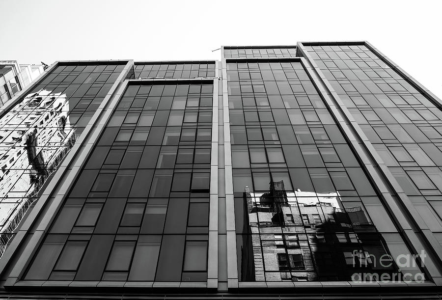 Architecture Photograph - Grey Windows by Len Tauro Architecture Photograph - Grey Windows by Len Tauro