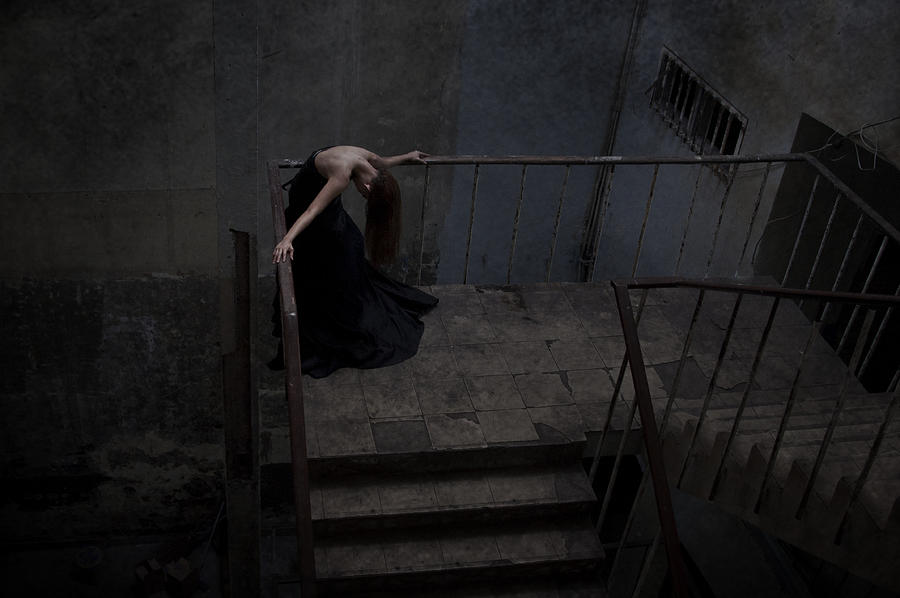 Nude Photograph - Grief In Solitude by Joey Bangun
