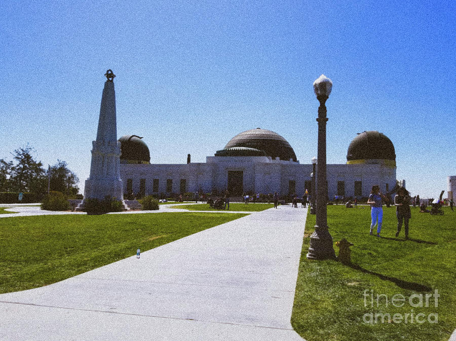 Griffith Observatory  Photograph by Elizabeth M