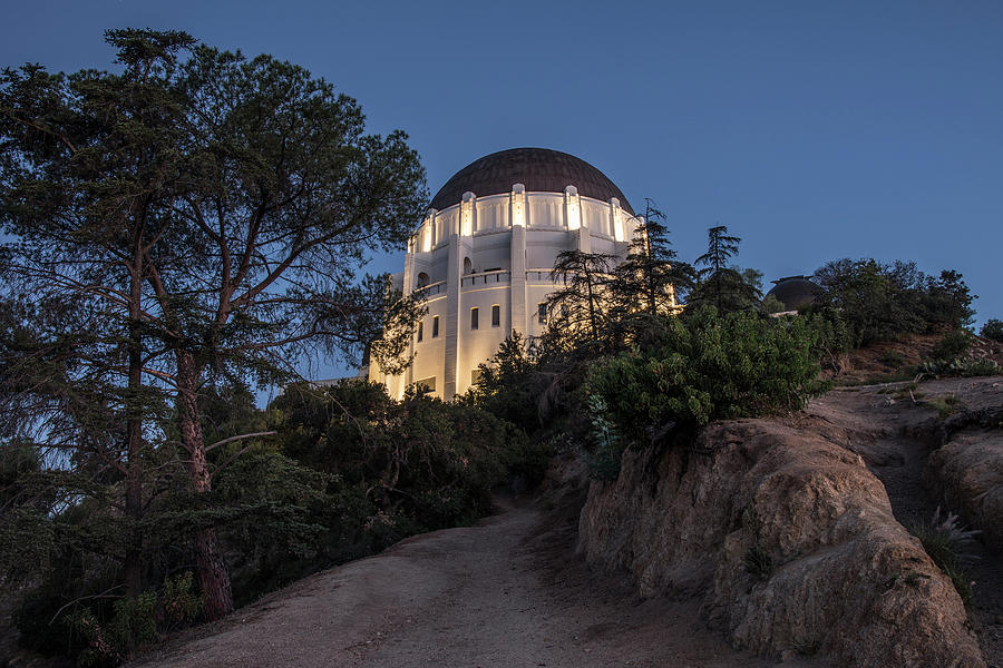 Griffith Observstory at Blue Hour  Photograph by John McGraw
