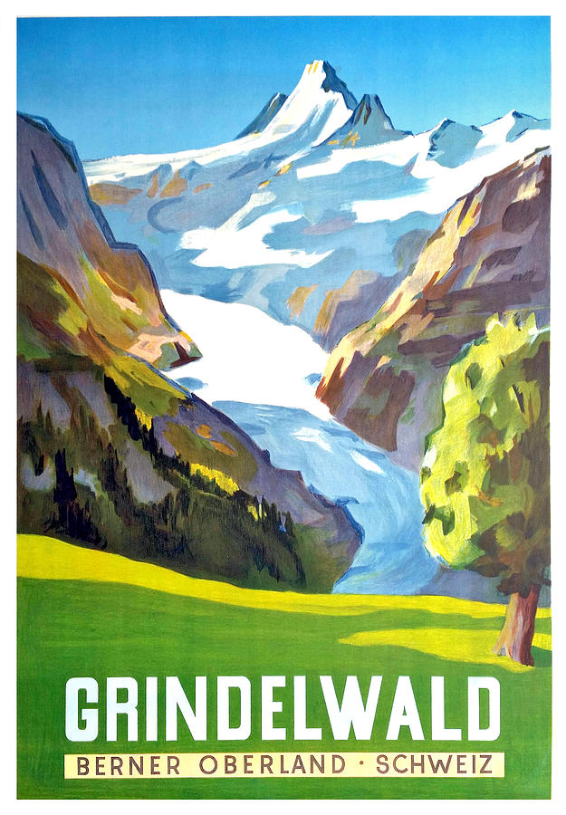 Grindelwald Digital Art by Long Shot