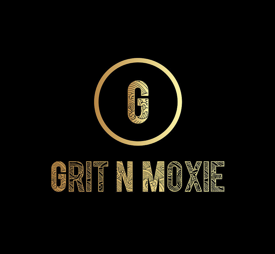 Logo Photograph - Grit N Moxie by Julia Tolai