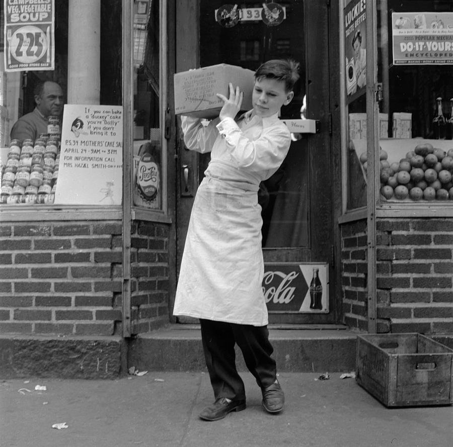 Grocers Boy Photograph by Orlando