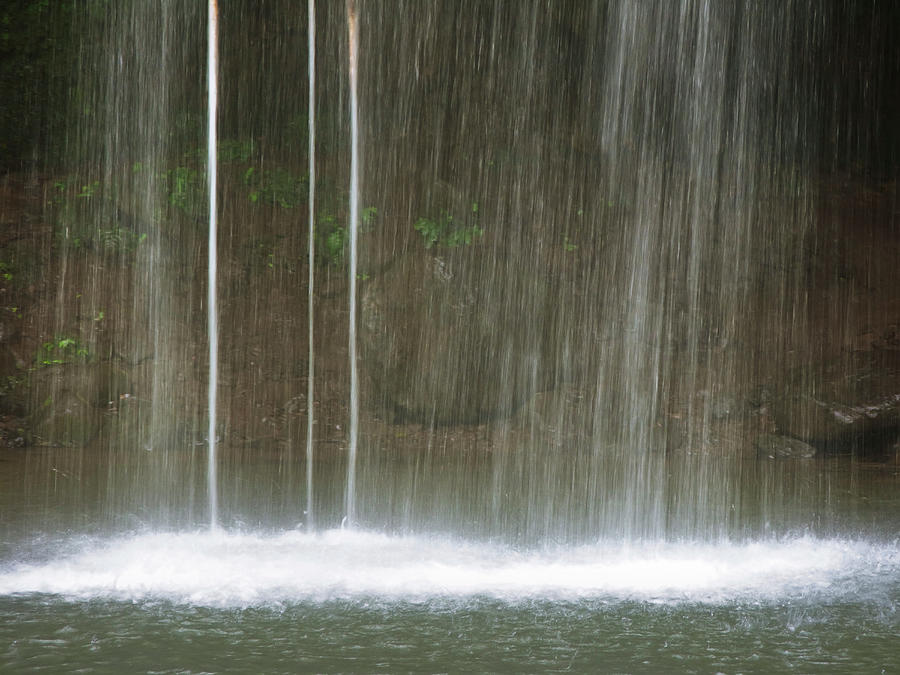 Grotto At Twin Falls By Hana Highway Photograph by J. A. Kraulis Grotto At Twin Falls By Hana Highway Photograph by J. A. Kraulis