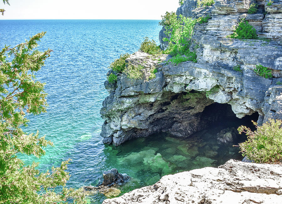 Grotto Cave Entrance Photograph by Shauna Collins - Fine Art America