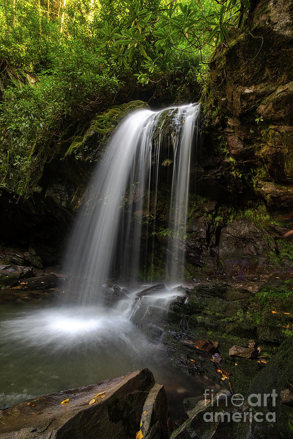 Grotto Falls Photograph by Bill Frische