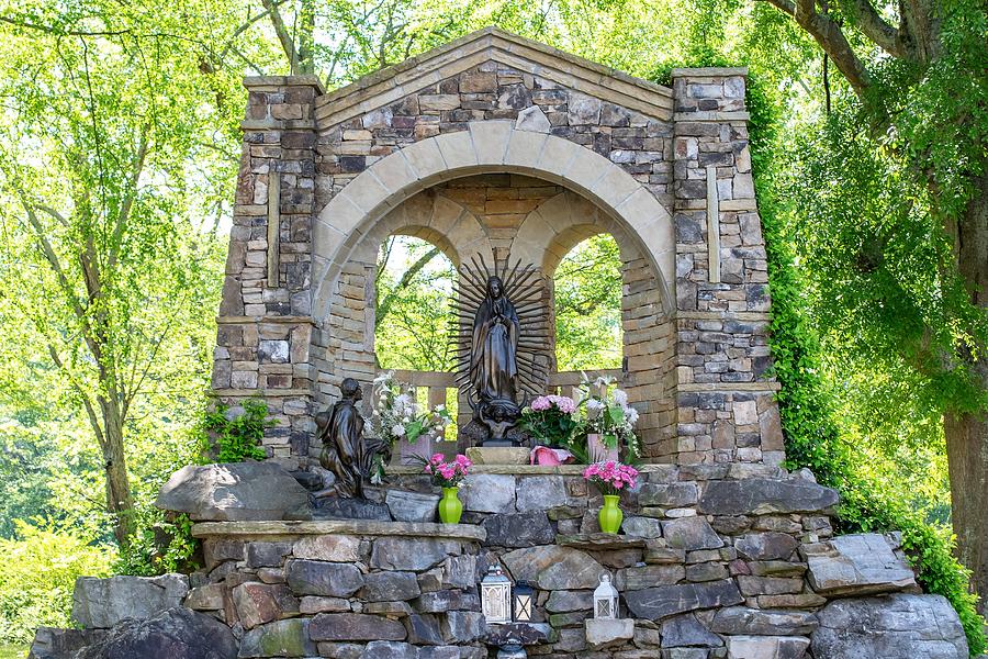 Grotto Of Our Lady Of Guadalupe Photograph