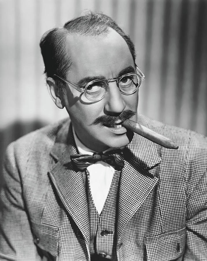 Groucho Marx Photograph - Groucho Marx 1947 by Mountain Dreams