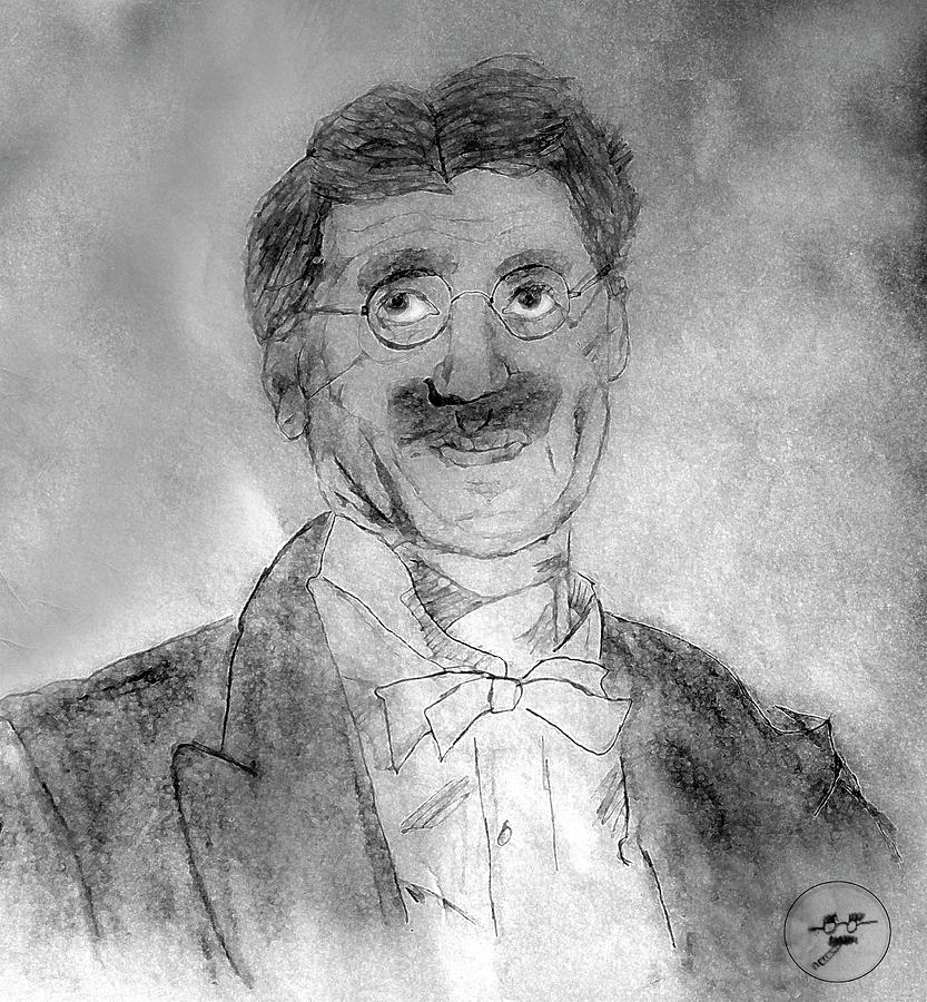 Groucho Marx Drawing by David Bromley - Fine Art America