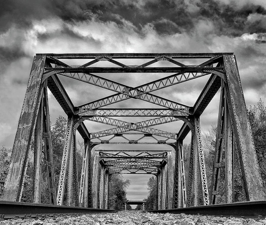 Ground View Bridge Photograph by Art Cole