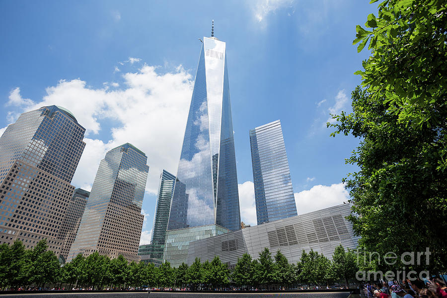 Ground Zero - Freedom Tower 2 Photograph by Sanjeev Singhal