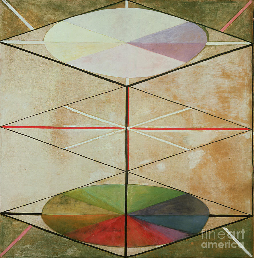 Group Ix/suw, No. 23. The Swan, No. 23, 1915 Painting by Hilma Af Klint ...