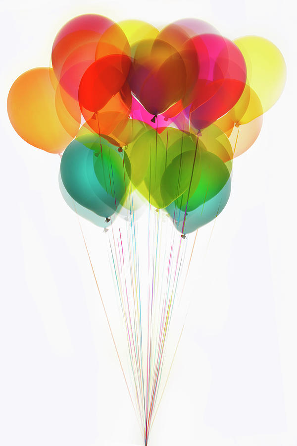 Group Of Balloons Photograph by Paul Taylor