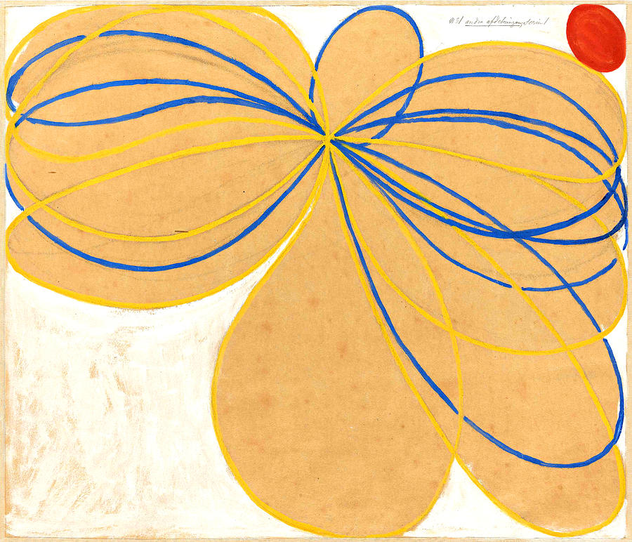 Group V - The Seven-Pointed Star No 1 Painting by Hilma af Klint