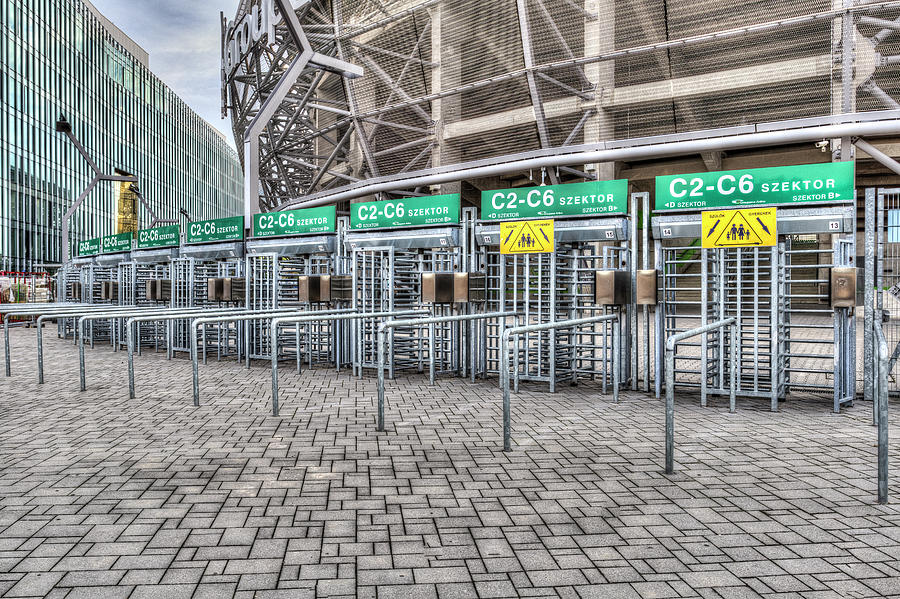 Groupama Arena Entrance Photograph