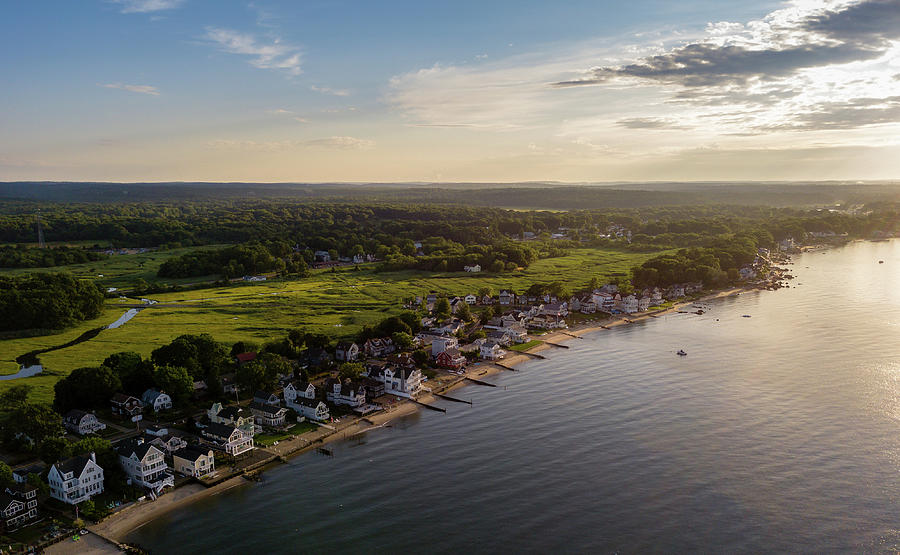 Grove Beach, Clinton, Connecticut Photograph by Mark Dondero - Fine Art 