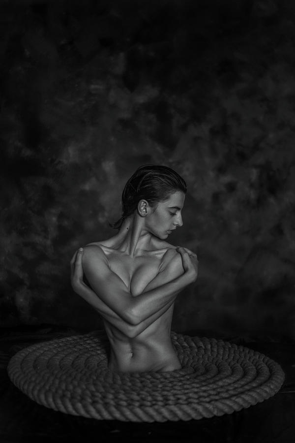 Nude Photograph - Growing by Aurimas Valevicius