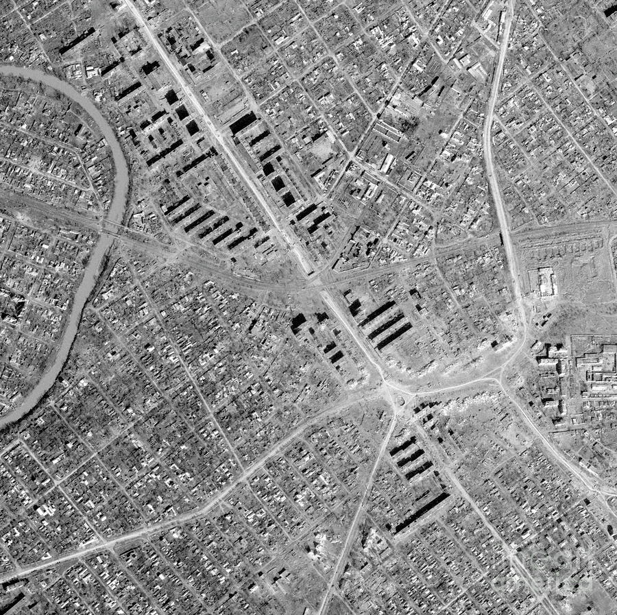 Grozny Photograph by Geoeye/science Photo Library