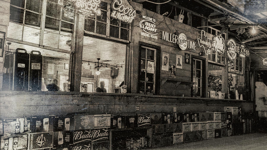 Gruene Photograph - Gruene Hall Bar #4 by Stephen Stookey Gruene Photograph - Gruene Hall Bar #4 by Stephen Stookey