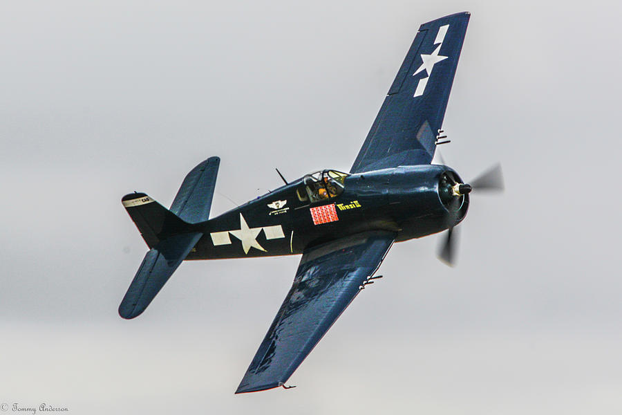 Grumman F6F Hellcat Photograph by Tommy Anderson