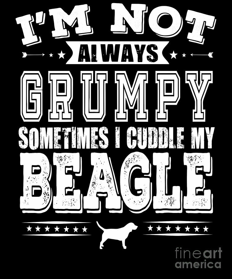 Grumpy beagle best sale