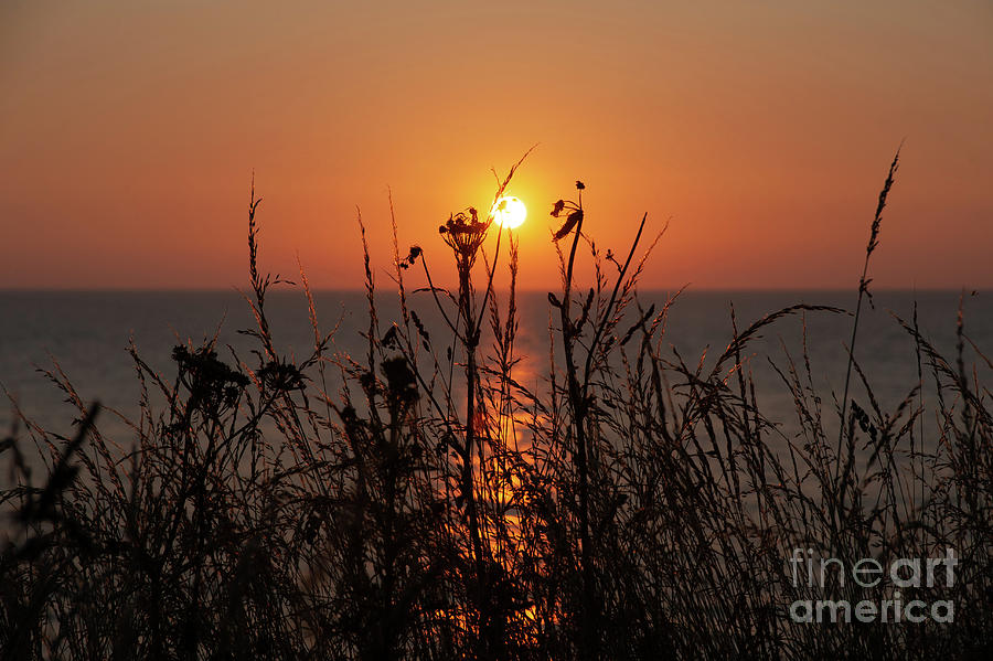 Gryn Goch Sunset Photograph by James Lavott