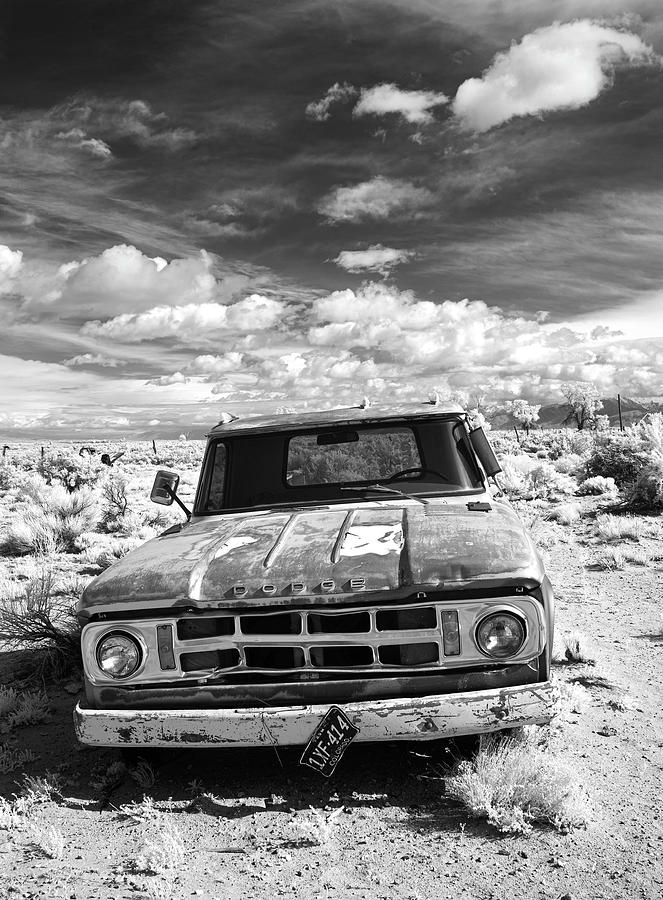 GSD Abandoned Truck IR 9684 Photograph by Bob Neiman - Fine Art America