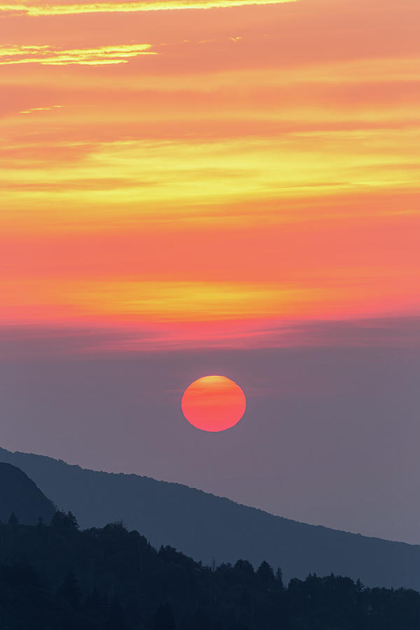 GSMNP Sunset #6 Photograph by Bryan Bzdula