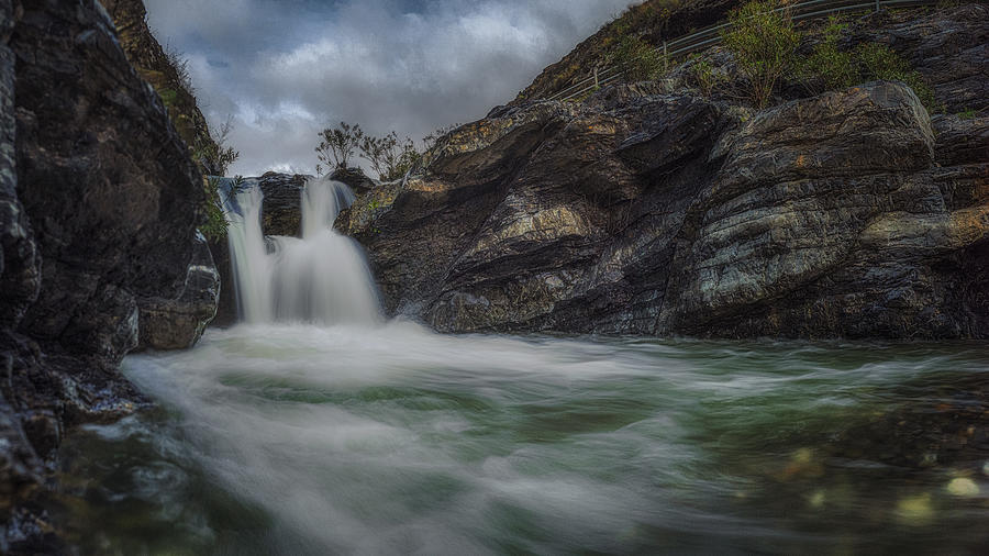 Guadalmedina River Waterfall Photograph by Rnofuentes