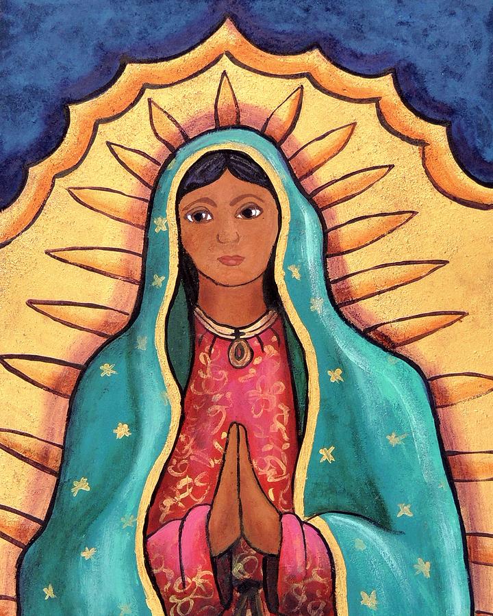 Guadalupe Painting by Candy Mayer