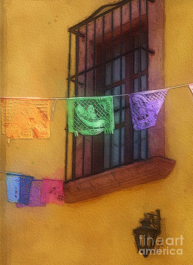 Guanajuato Colours Digital Art by Diana Rajala