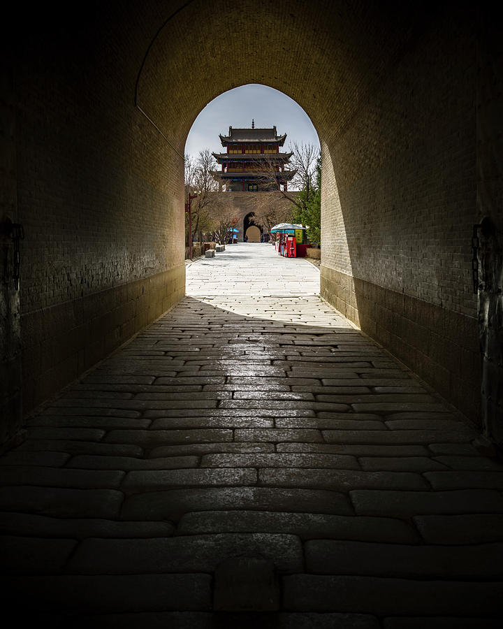 Guanghua Tower Gate Guan City Jiayuguan Gansu China Photograph by Adam Rainoff