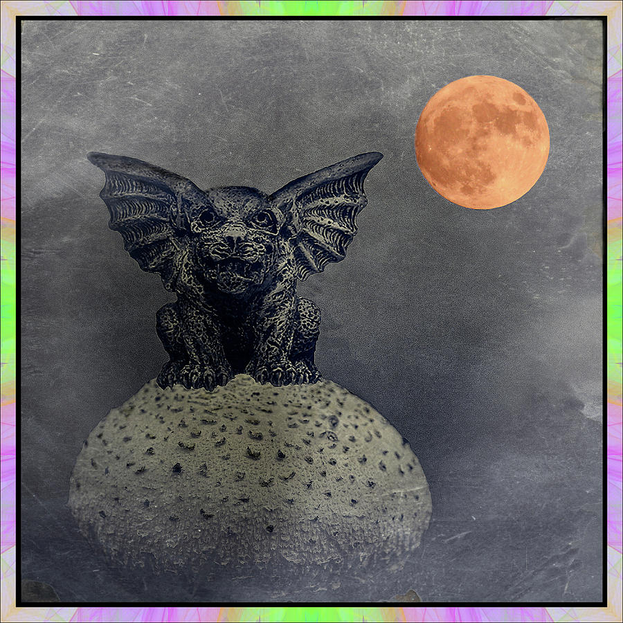 Guardian of the Moon Digital Art by Constance Lowery