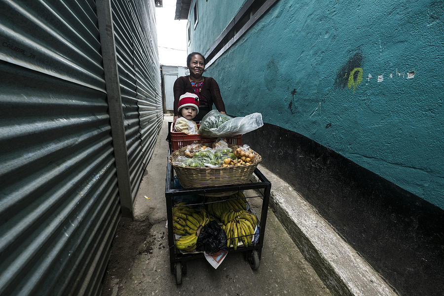 Street Photograph - Guatemala 2016 by Orna Naor