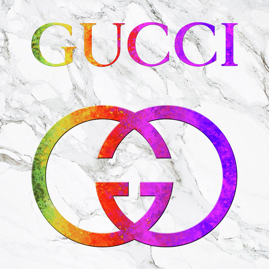 Gucci Logo - 103 Digital Art by Prar Kulasekara