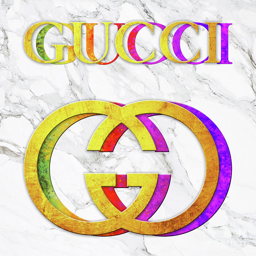 Gucci Logo - 106 Digital Art by Prar Kulasekara