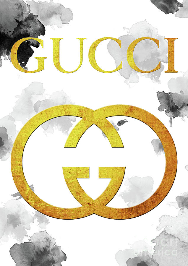 Gucci Logo - 16 Painting by Prar Kulasekara