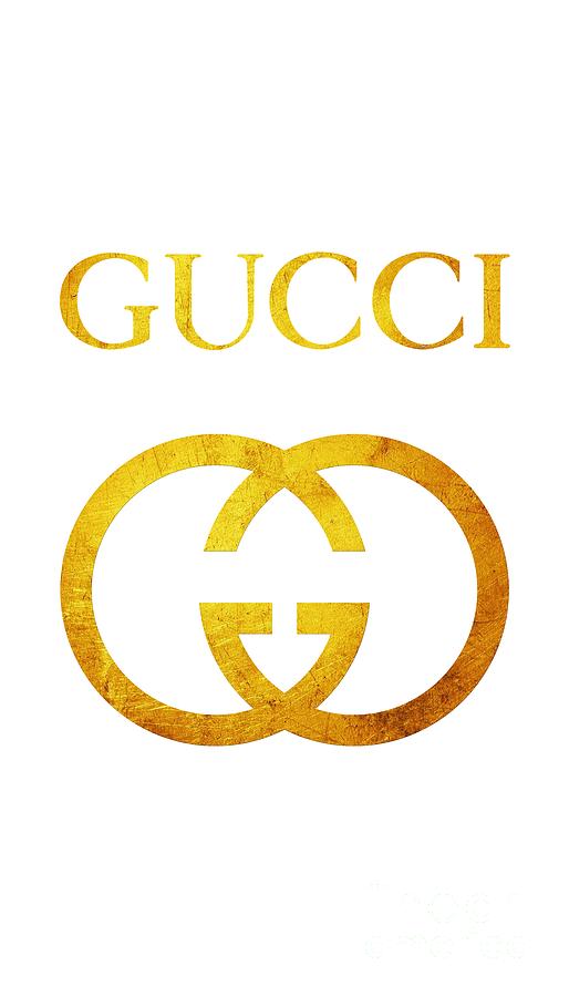 Gucci Logo - 91 Digital Art by Prar Kulasekara