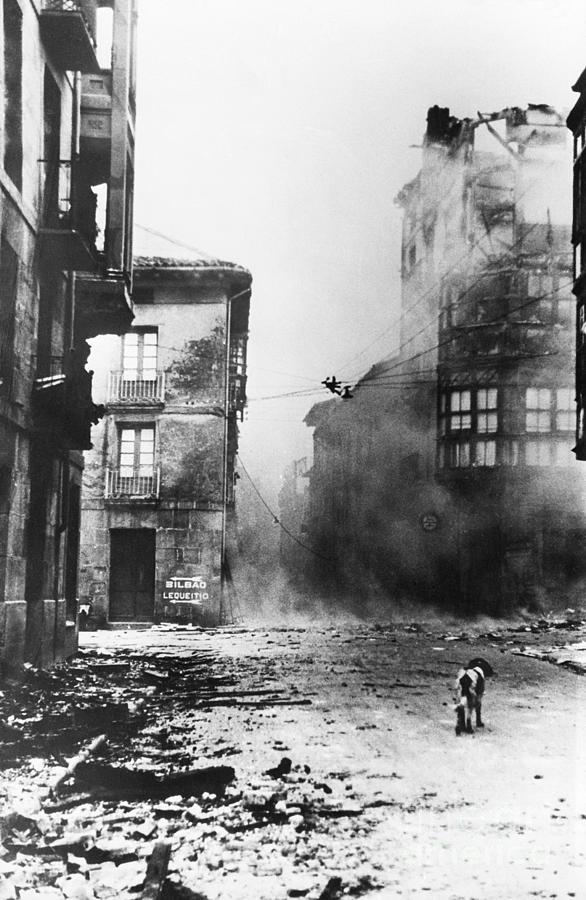 Guernica Basque Holy City Laid Waste Photograph by Bettmann
