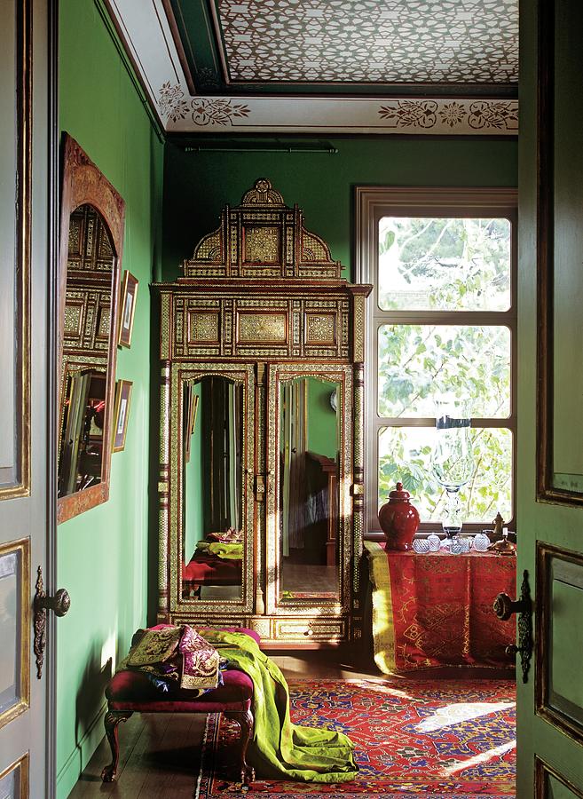 Guest Room In A Grand Ottoman Home Photograph by Reto Guntli
