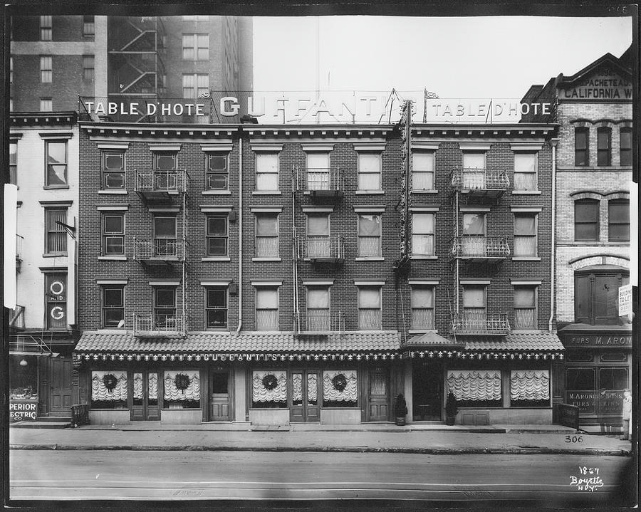 Guffantis Restaurant Photograph by The New York Historical Society