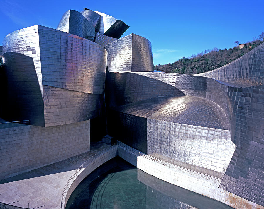 Guggenheim Museum In Bilbao, Spain Photograph by Allan Baxter