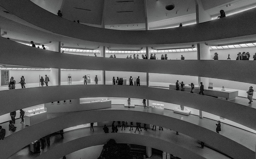 Guggenheim Museum Opening Night Photograph