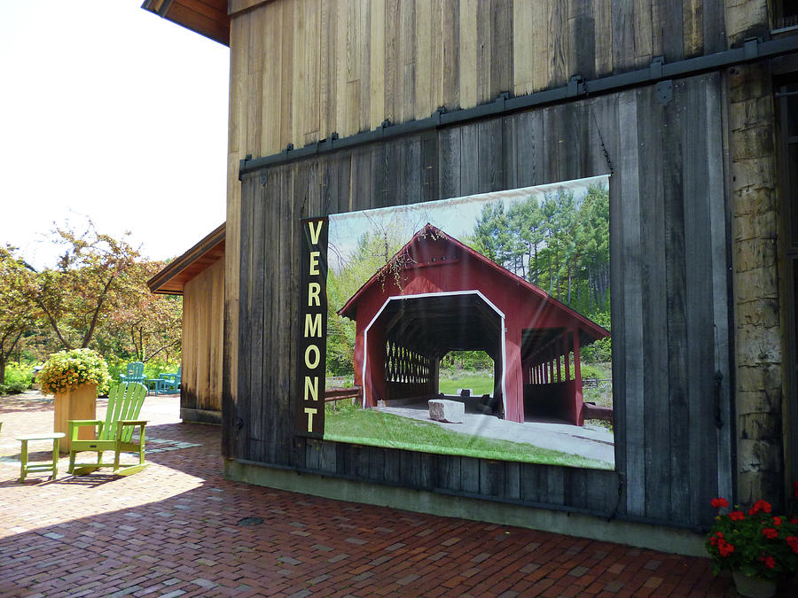 Vermont Photograph - Guilford Vermont Welcome Center by Toni Leland Vermont Photograph - Guilford Vermont Welcome Center by Toni Leland