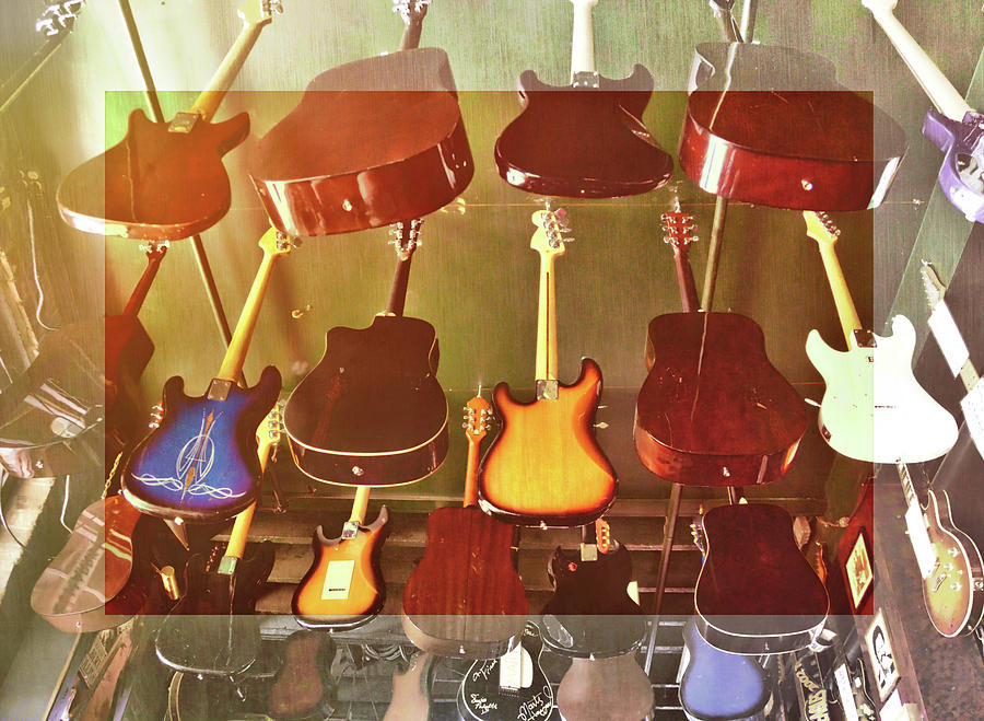 Guitar Collection Photograph by JAMART Photography